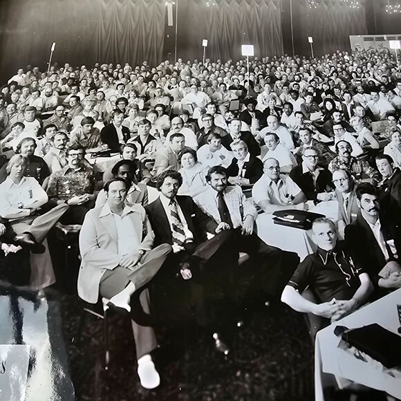 Vintage Glass Bottle Blowers Association Group Photo St. Louis Missouri 1977 - Picture 7 of 10